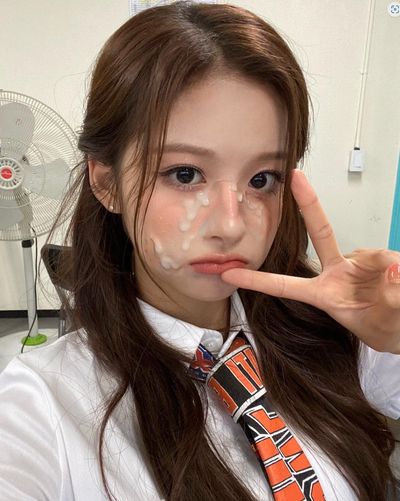 Sullyoon - cum on face