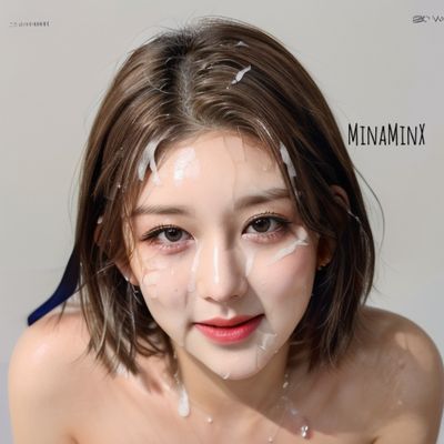 Gaeul - cum on face