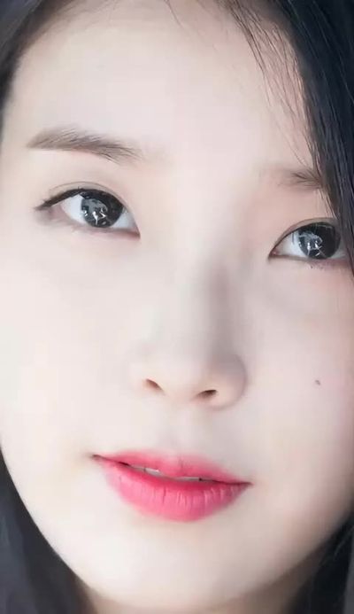 IU - cum on face