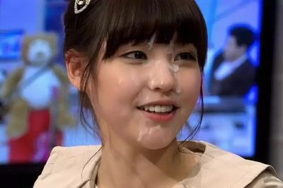 IU - cum on face