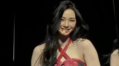 Karina - shows tits