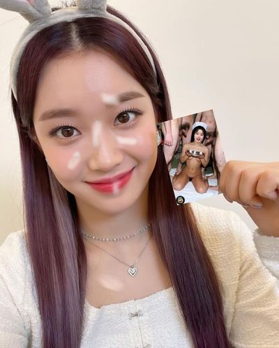 Sumin - cum on face